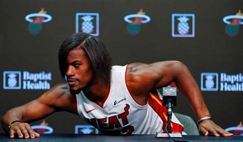 Jimmy Butler breaks out new 'emo' look for Heat media day Butler is back to his old tricks at media day By Max Molski • Published October 2, 2023 • Updated on October 2, 2023 at 9:02 am